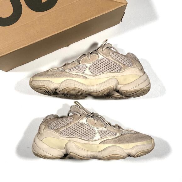adidas Yeezy 500 Blush sneakers shoes Size 10 Pre Owned With Box S1